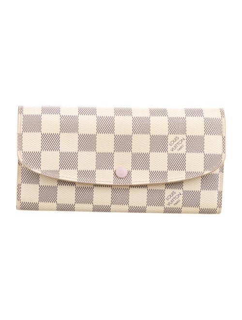 Louis Vuitton 2018 Damier Azur Pattern Emilie Wallet