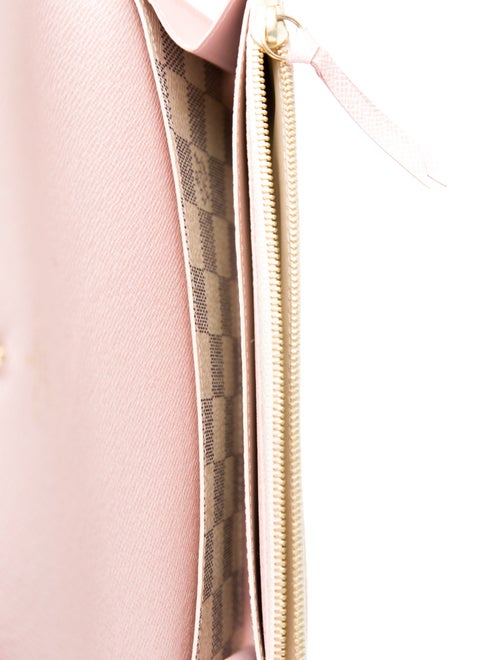 Louis Vuitton 2018 Damier Azur Pattern Emilie Wallet