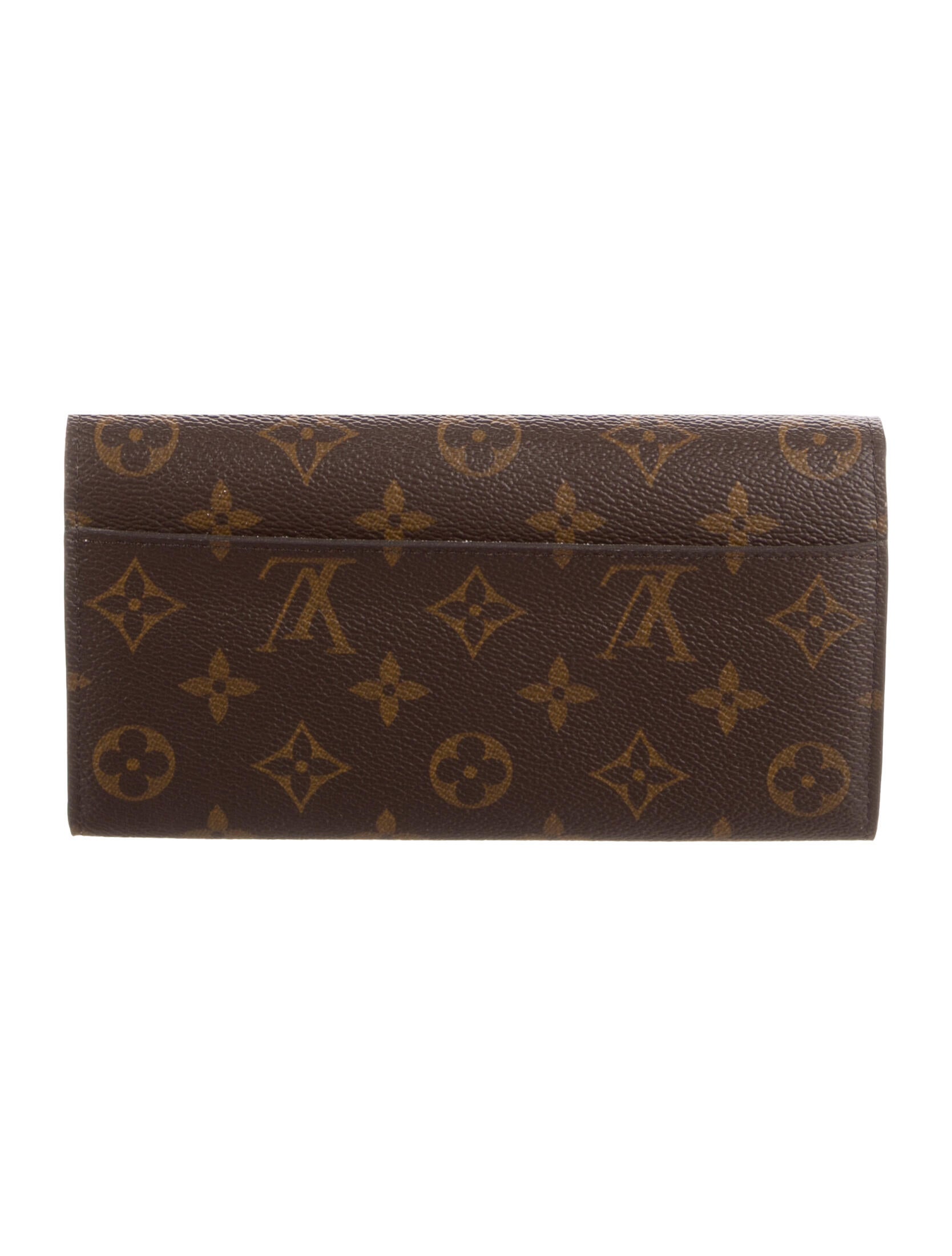 Louis Vuitton LV Monogram Sarah Wallet