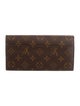 Louis Vuitton LV Monogram Sarah Wallet