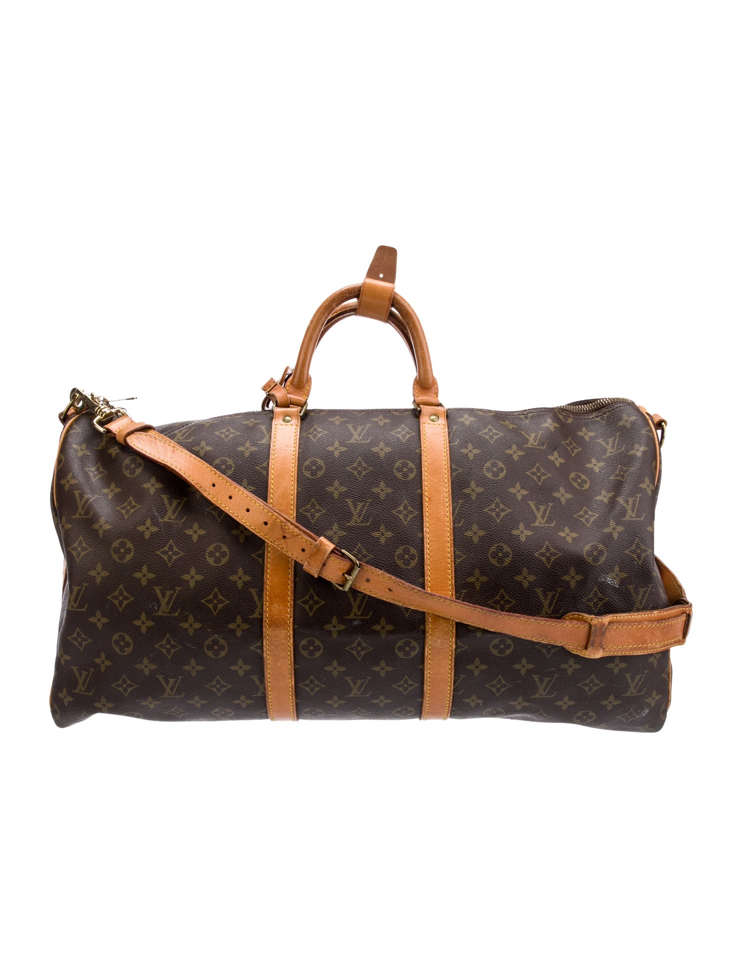 Louis Vuitton LV Monogram Keepall Bandouliere 55