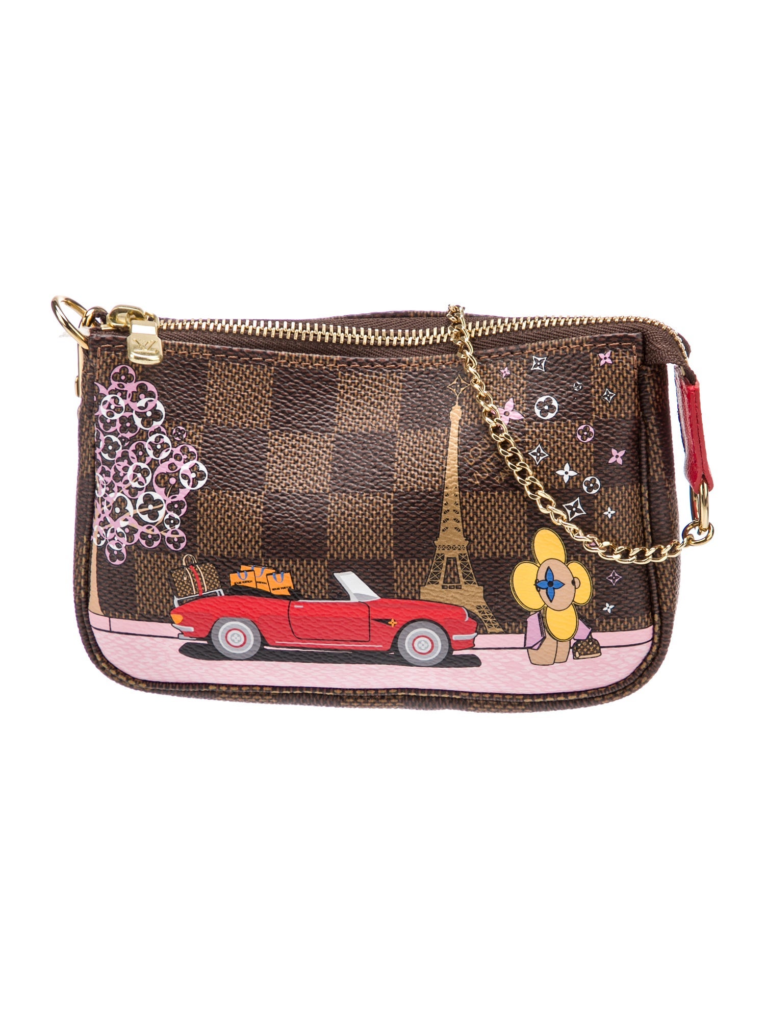 Louis Vuitton Damier Ebene Pochette Accessoires w/ Tags