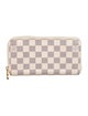 Louis Vuitton Damier Azur Pattern Coated Canvas Zippy Wallet