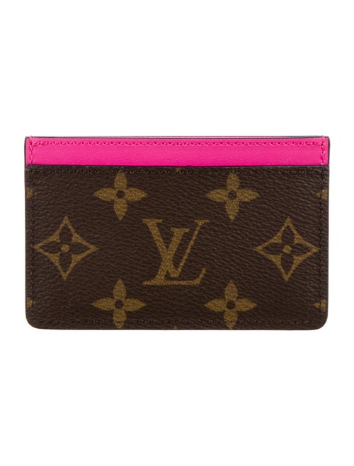 Louis Vuitton LV Monogram Coated Canvas Card Case