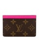 Louis Vuitton LV Monogram Coated Canvas Card Case