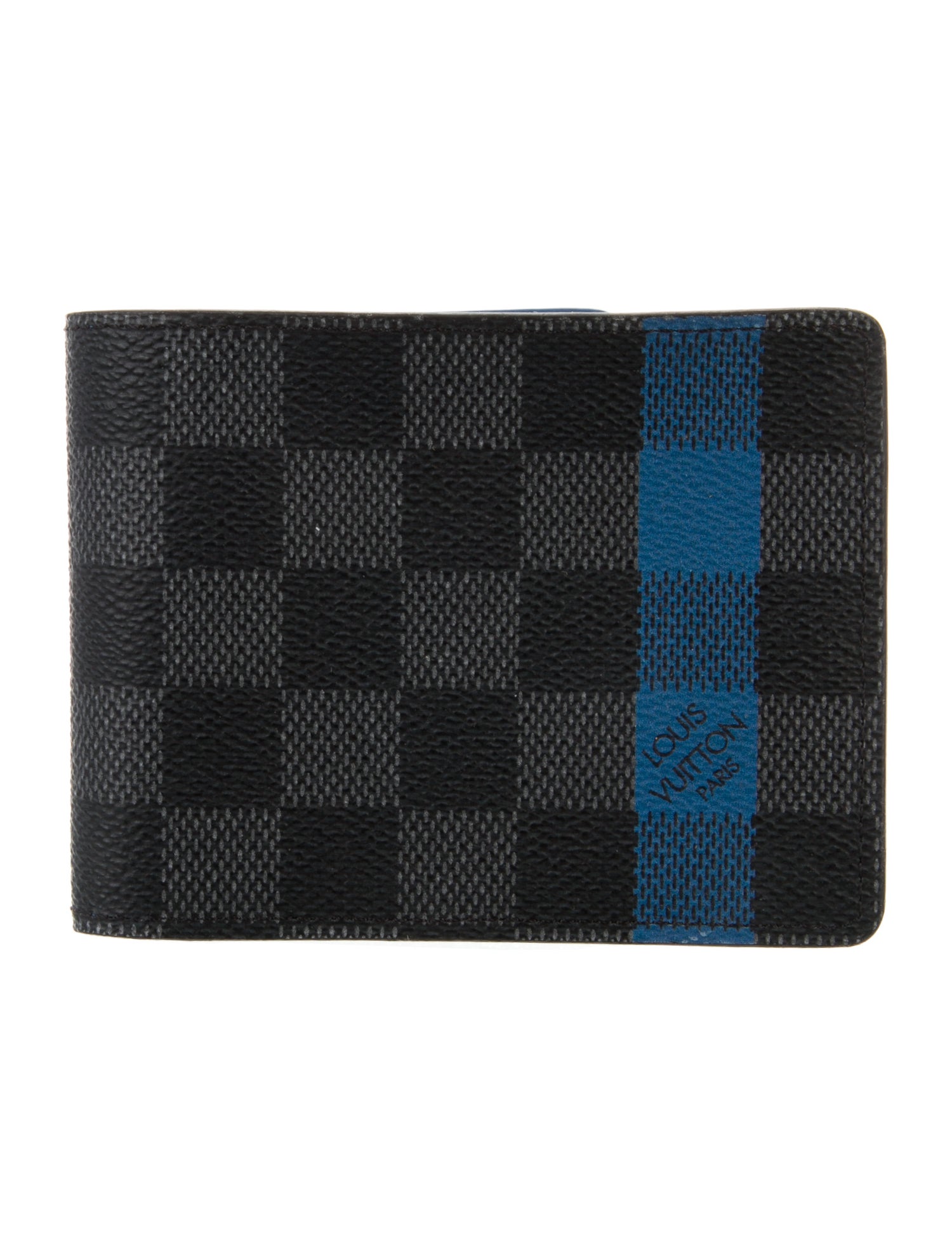Louis Vuitton 2018 Damier Graphite Pattern Bifold Wallet