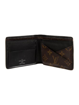 Louis Vuitton LV Monogram Coated Canvas Multiple Wallet