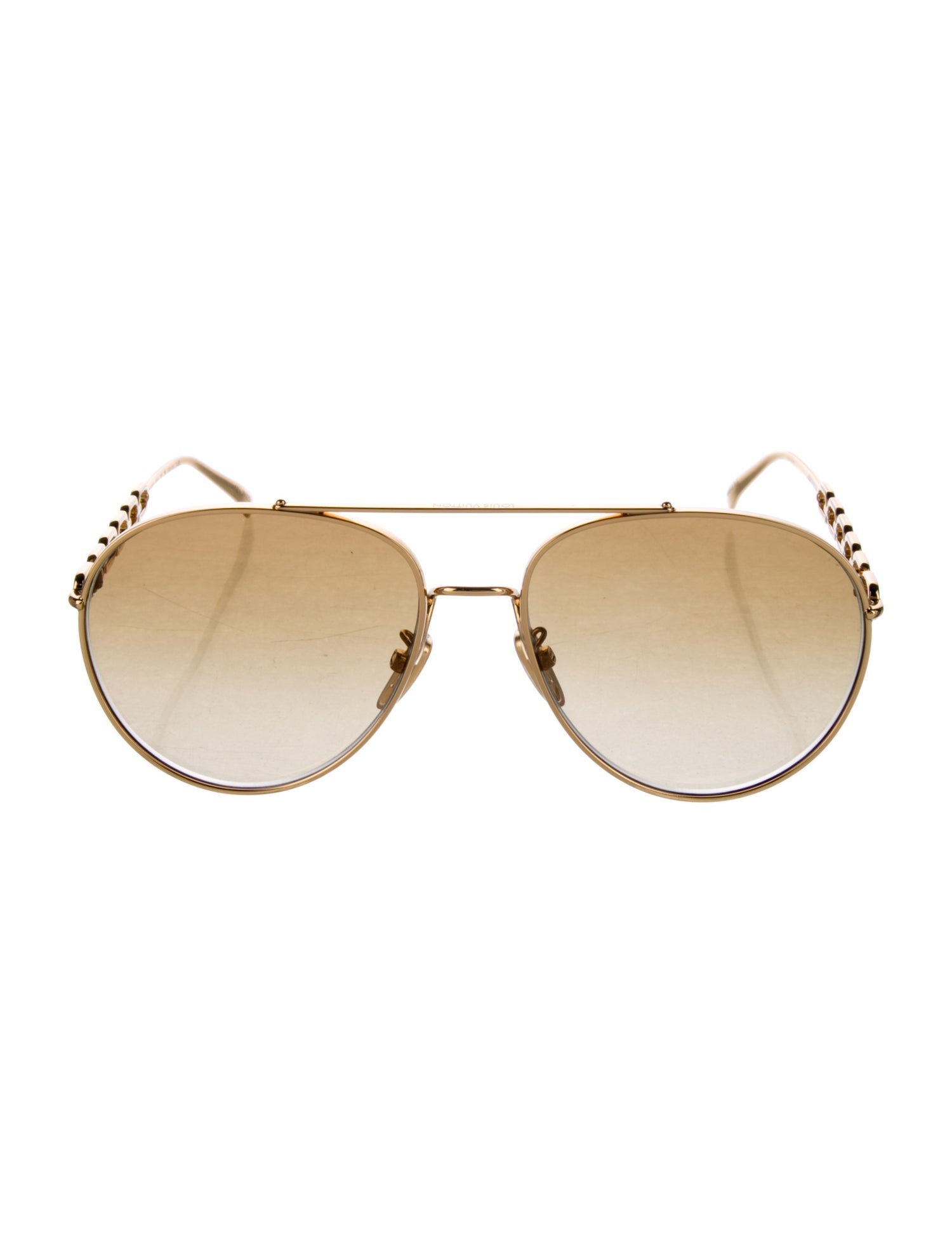 Louis Vuitton 2023 My LV Chain Pilot Sunglasses