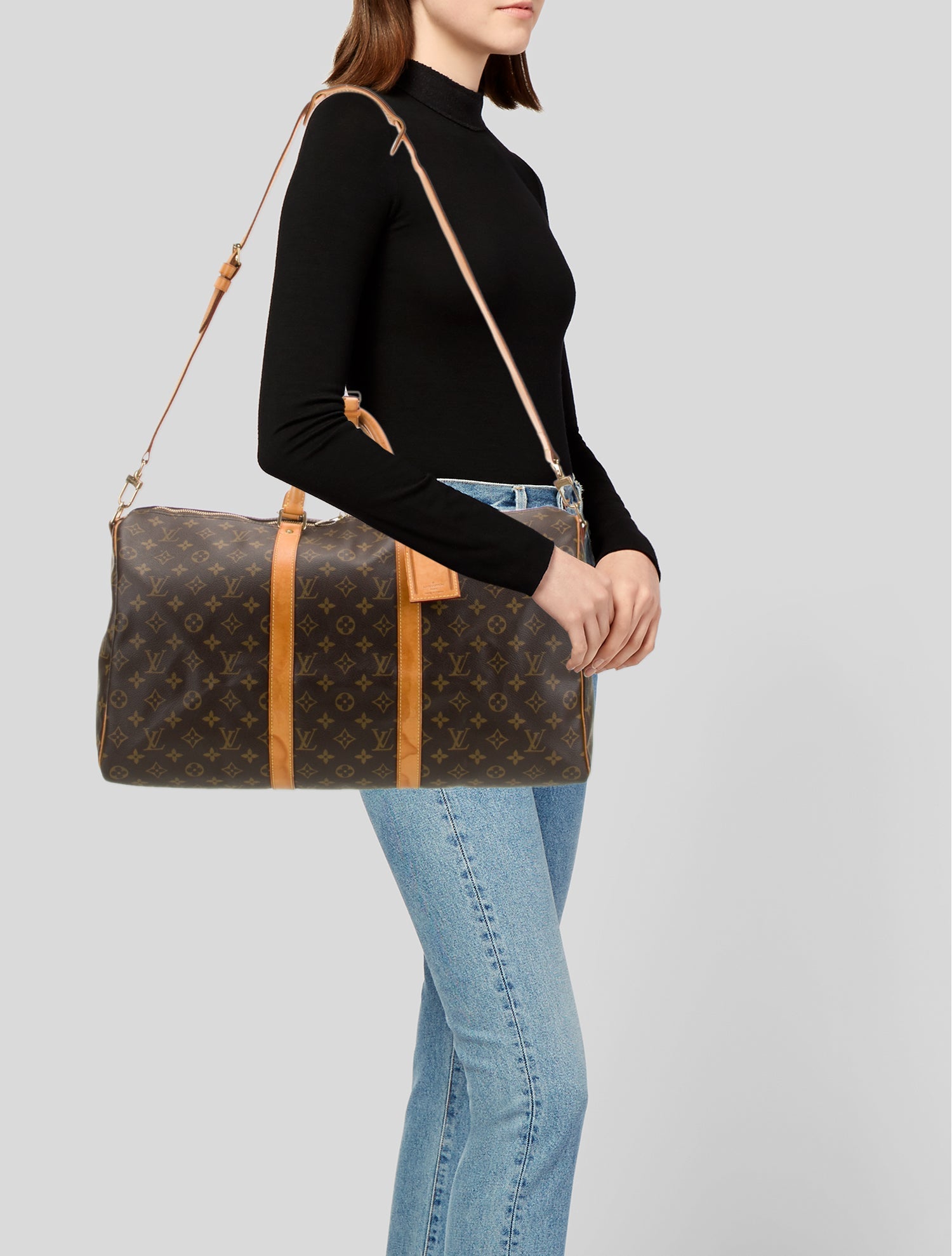 Louis Vuitton LV Monogram Keepall Bandouliere 50