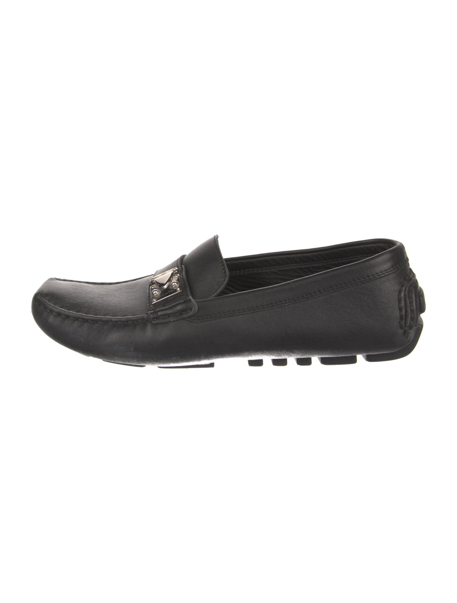 Louis Vuitton LV Monogram Leather Loafers