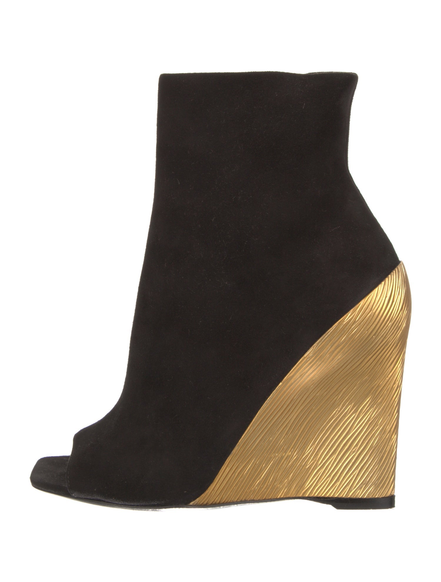 Louis Vuitton Suede Colorblock Pattern Sock Boots