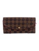 Louis Vuitton Damier Ebene Pattern Coated Canvas Caïssa Wallet
