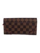 Louis Vuitton Damier Ebene Pattern Coated Canvas Caïssa Wallet