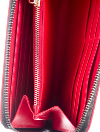 Louis Vuitton Damier Ebene Pattern Coated Canvas Caïssa Wallet