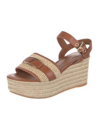 Louis Vuitton Leather Espadrilles