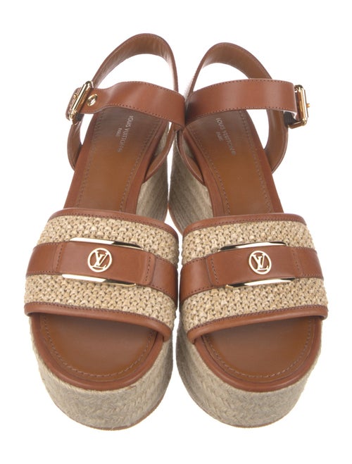 Louis Vuitton Leather Espadrilles