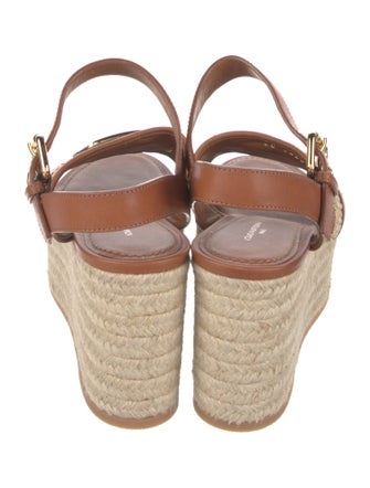 Louis Vuitton Leather Espadrilles