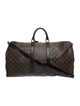 Louis Vuitton Coated Canvas Keepall Bandouliere 55