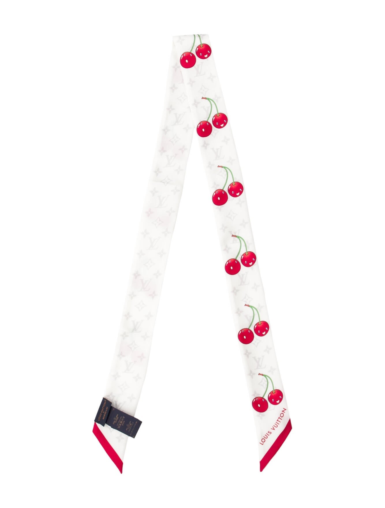 Louis Vuitton x Takashi Murakami Silk Scarf