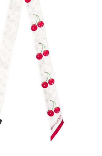 Louis Vuitton x Takashi Murakami Silk Scarf
