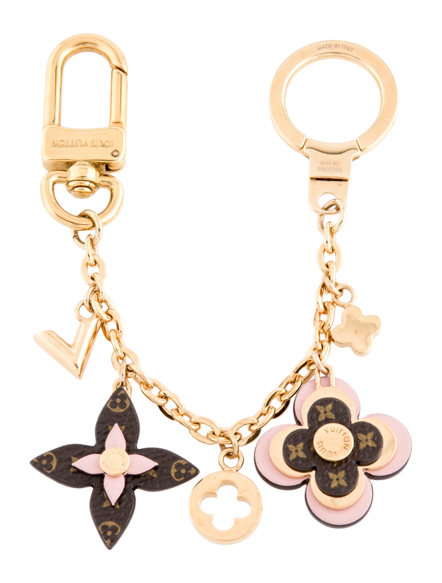 Louis Vuitton Blooming Flowers Bag Charm & Key Holder