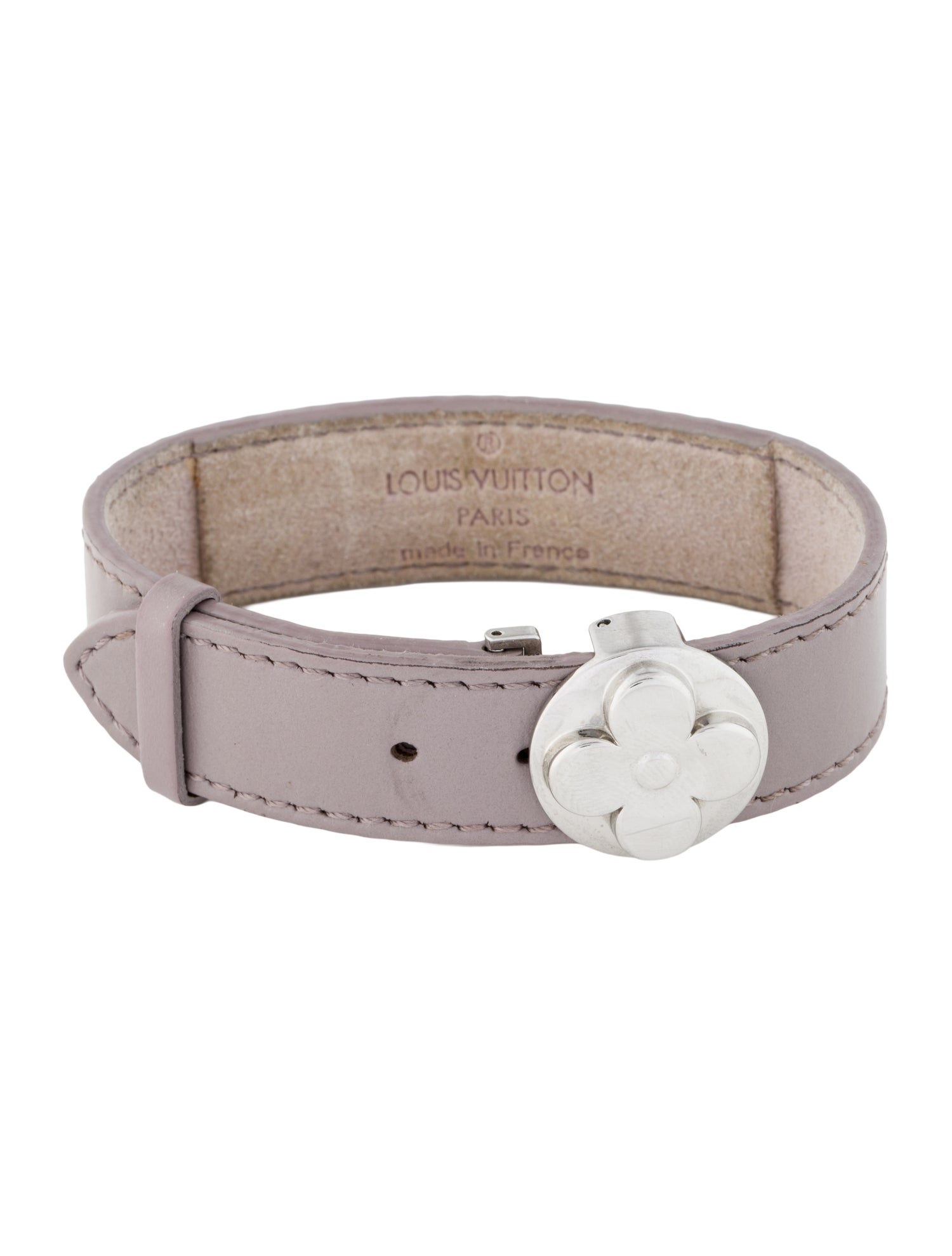 Louis Vuitton Leather Monogram Wish Bracelet