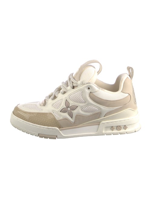 Louis Vuitton Monogram Pattern Mesh Sneakers