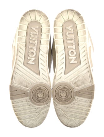 Louis Vuitton Monogram Pattern Mesh Sneakers