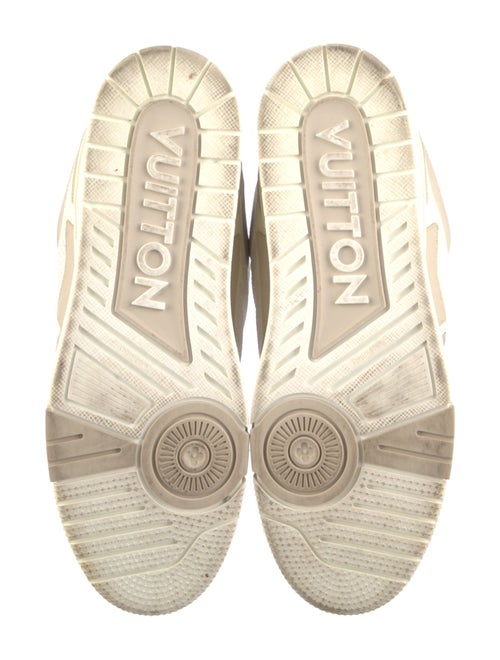 Louis Vuitton Monogram Pattern Mesh Sneakers