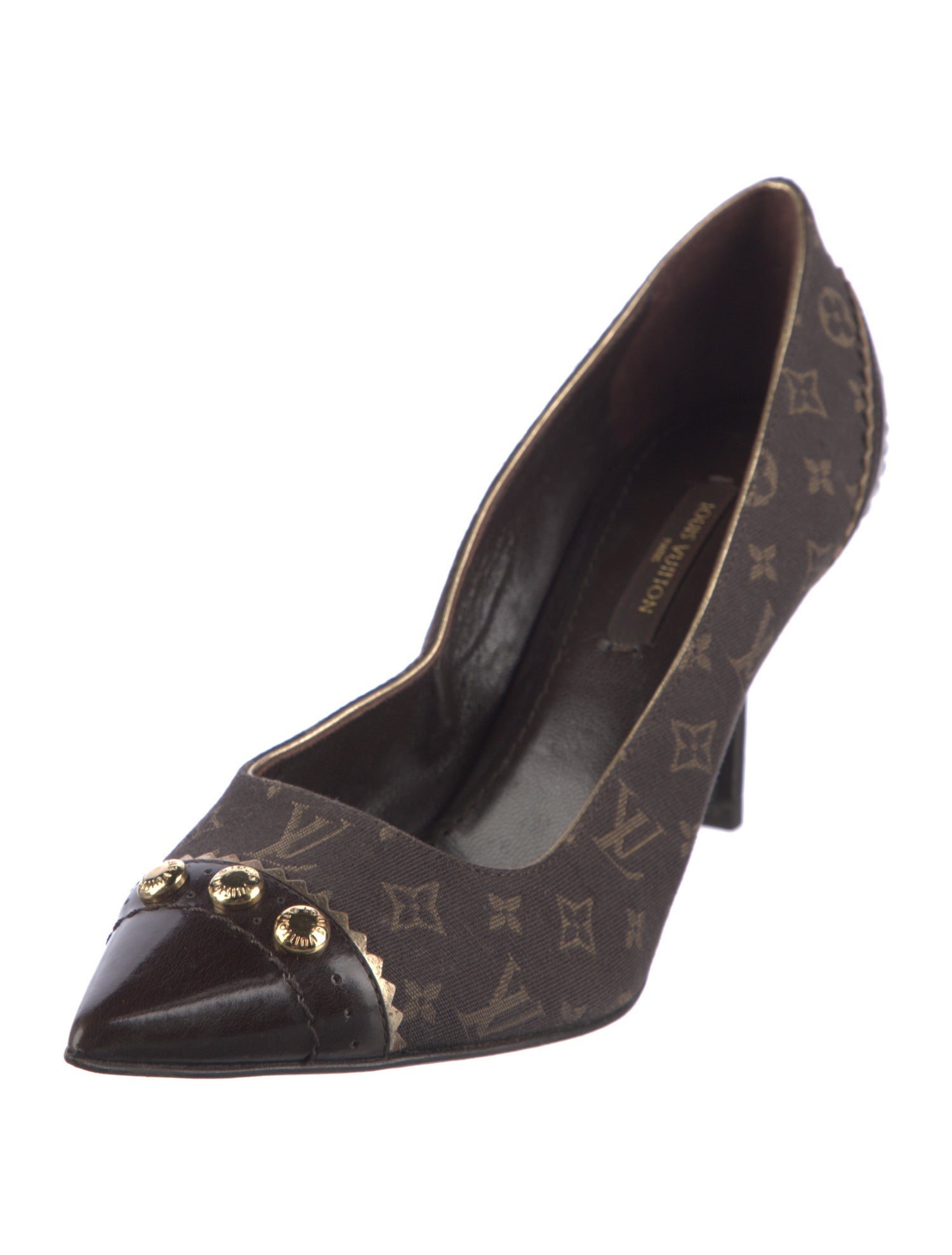 Louis Vuitton LV Monogram Canvas Pumps