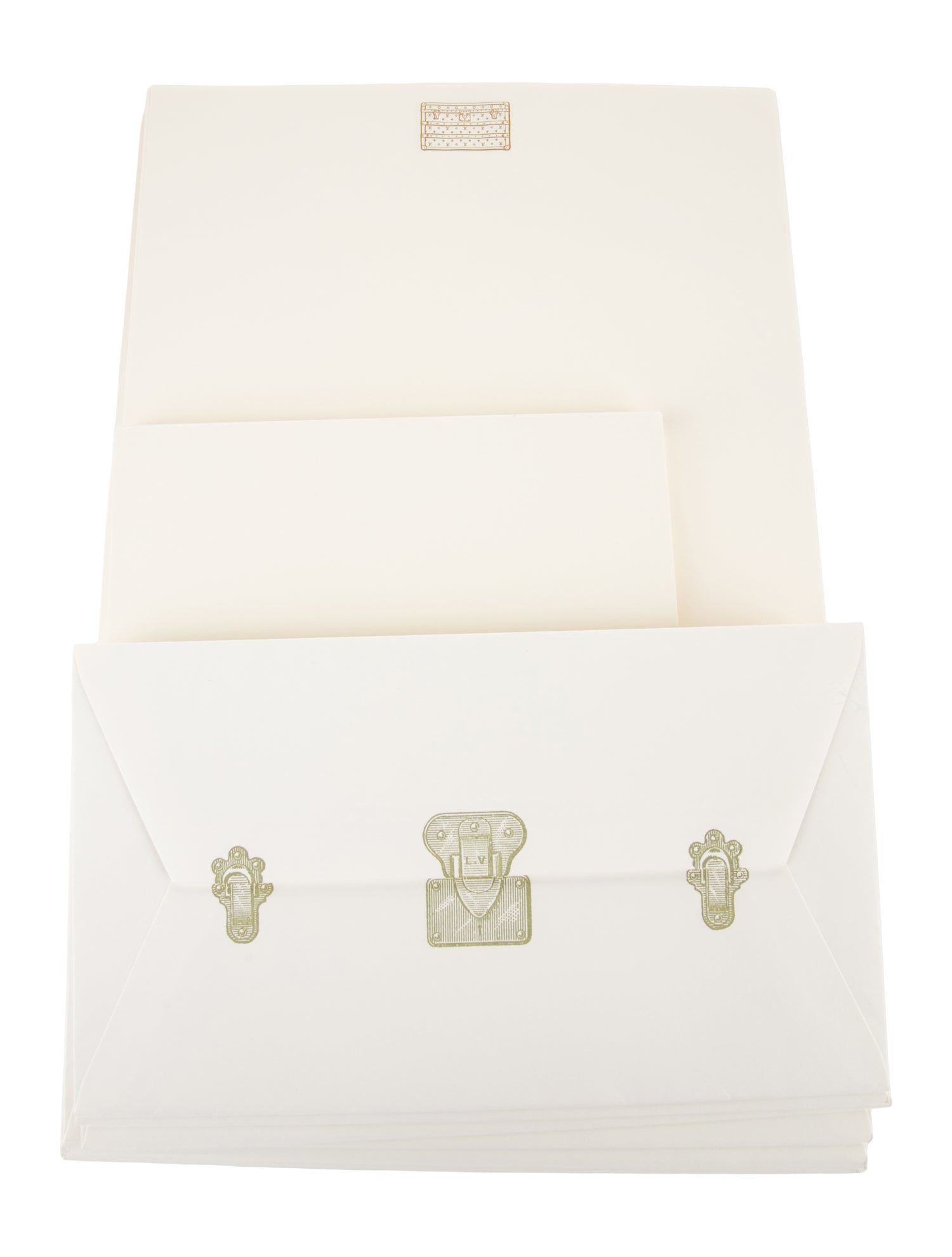 Louis Vuitton Connaisseur Laid Paper Stationery Set