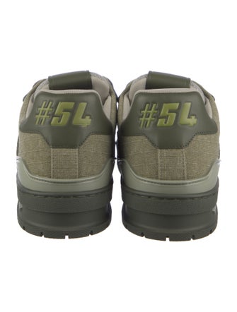 Louis Vuitton LV Monogram Suede Sneakers