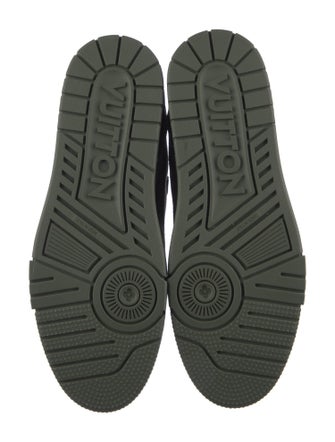 Louis Vuitton LV Monogram Suede Sneakers