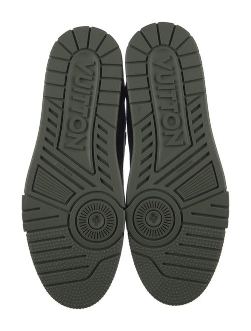 Louis Vuitton LV Monogram Suede Sneakers
