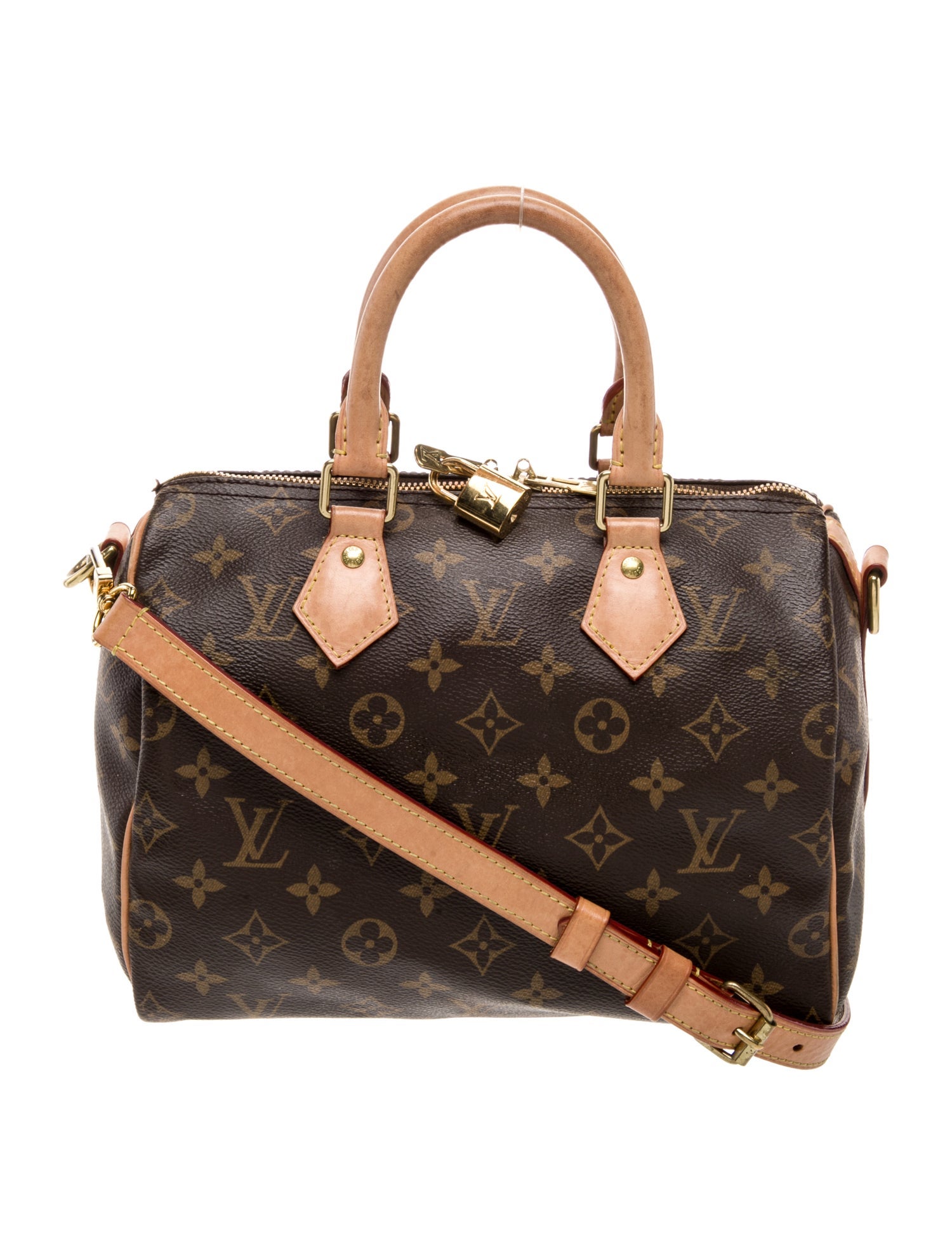 Louis Vuitton LV Monogram Speedy Bandouliere 25