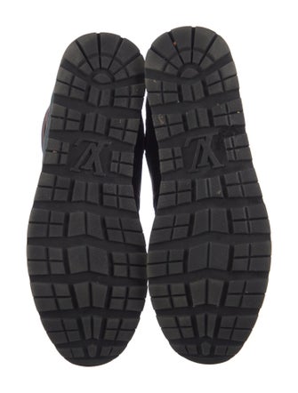 Louis Vuitton LV Monogram Suede Sneakers
