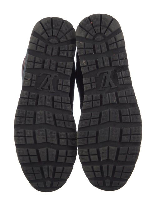 Louis Vuitton LV Monogram Suede Sneakers