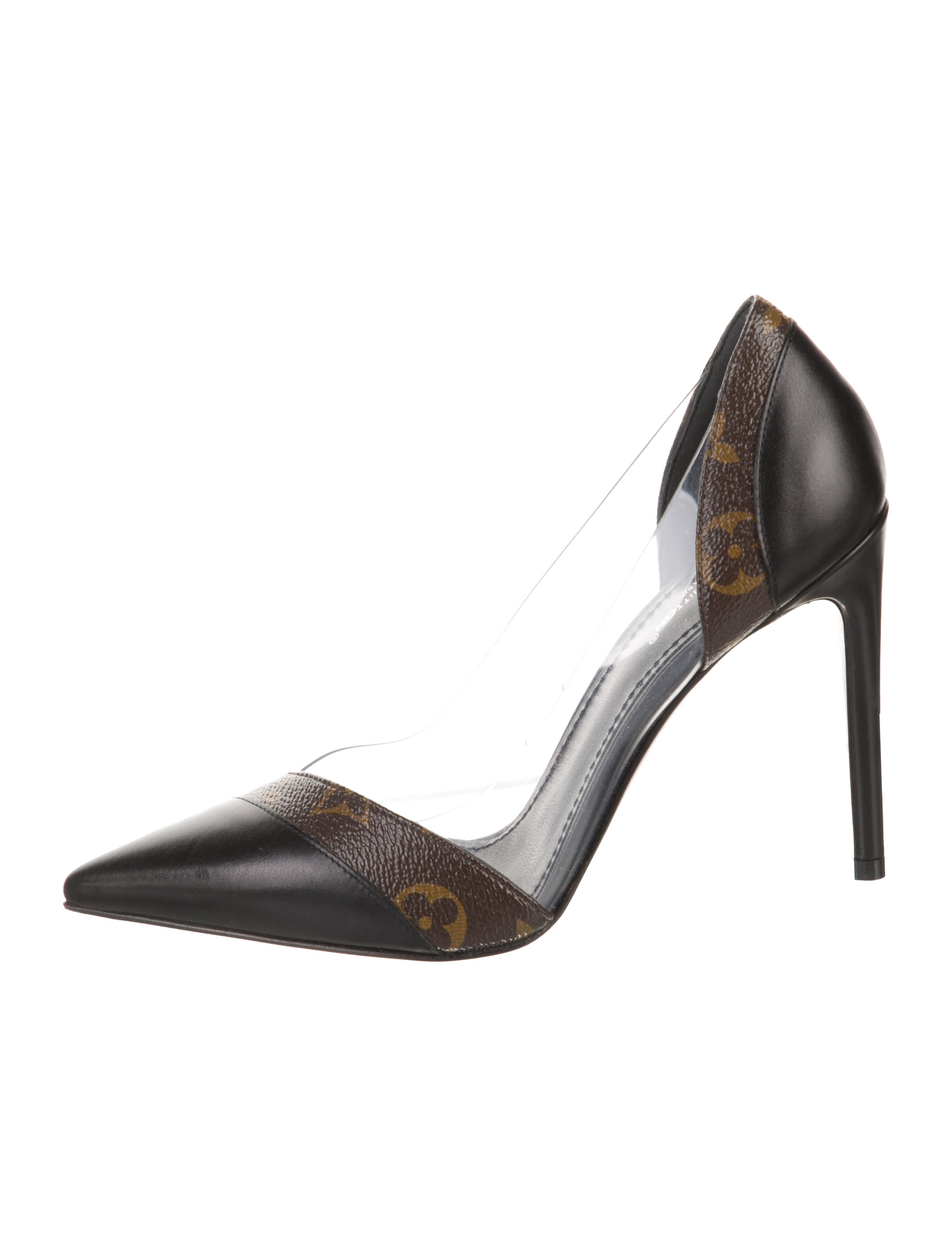 Louis Vuitton LV Monogram D'Orsay Pumps