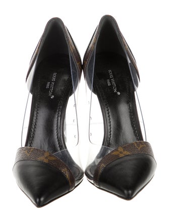 Louis Vuitton LV Monogram D'Orsay Pumps