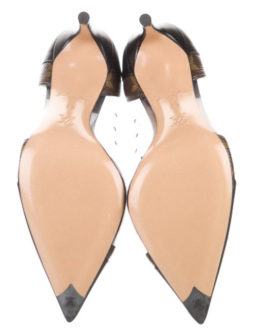 Louis Vuitton LV Monogram D'Orsay Pumps
