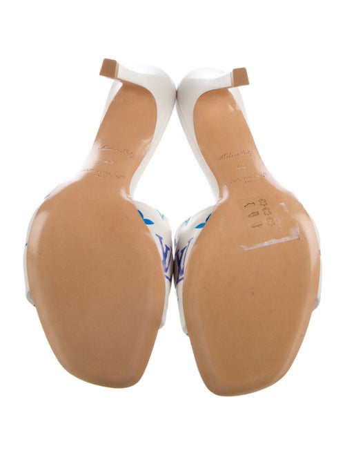 Louis Vuitton LV Monogram Leather Slides