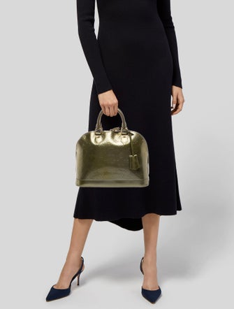 Louis Vuitton Monogram Vernis Alma PM