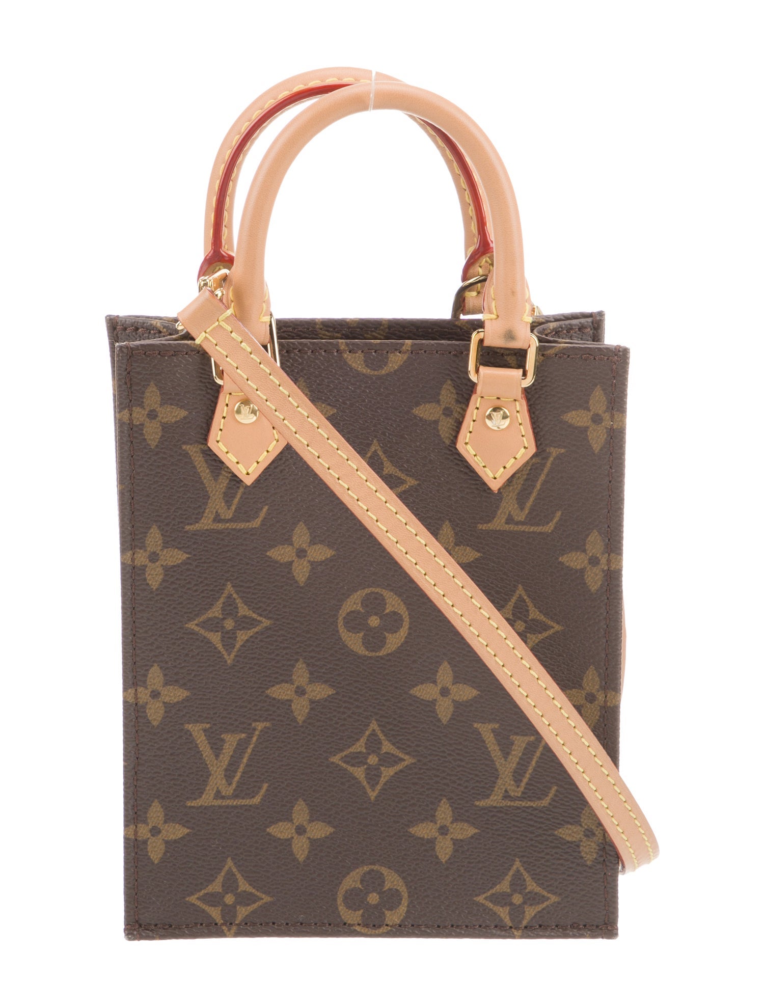 Louis Vuitton LV Monogram Sac Plat Petit