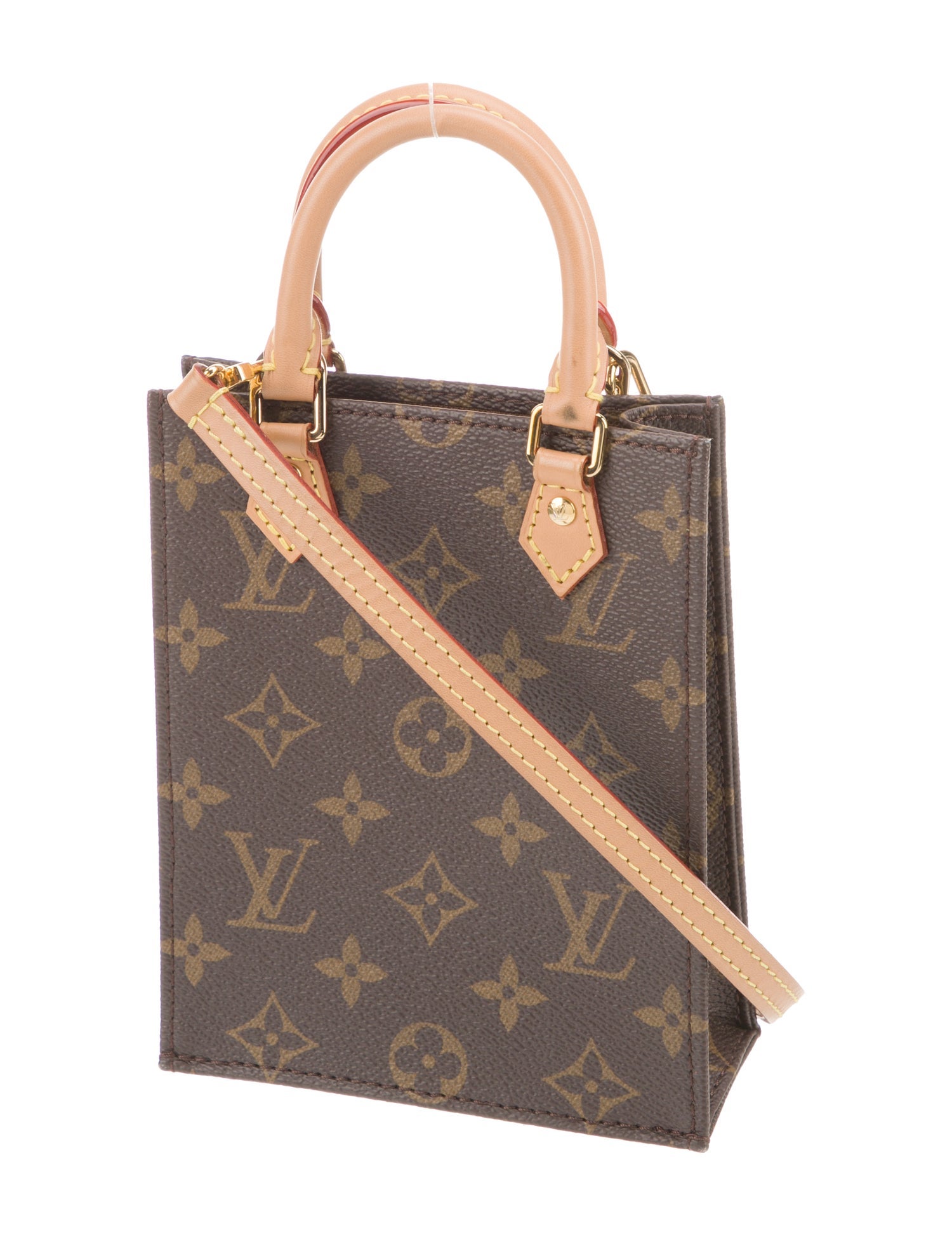 Louis Vuitton LV Monogram Sac Plat Petit