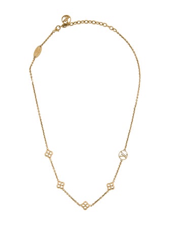 Louis Vuitton Flower Full Station Necklace