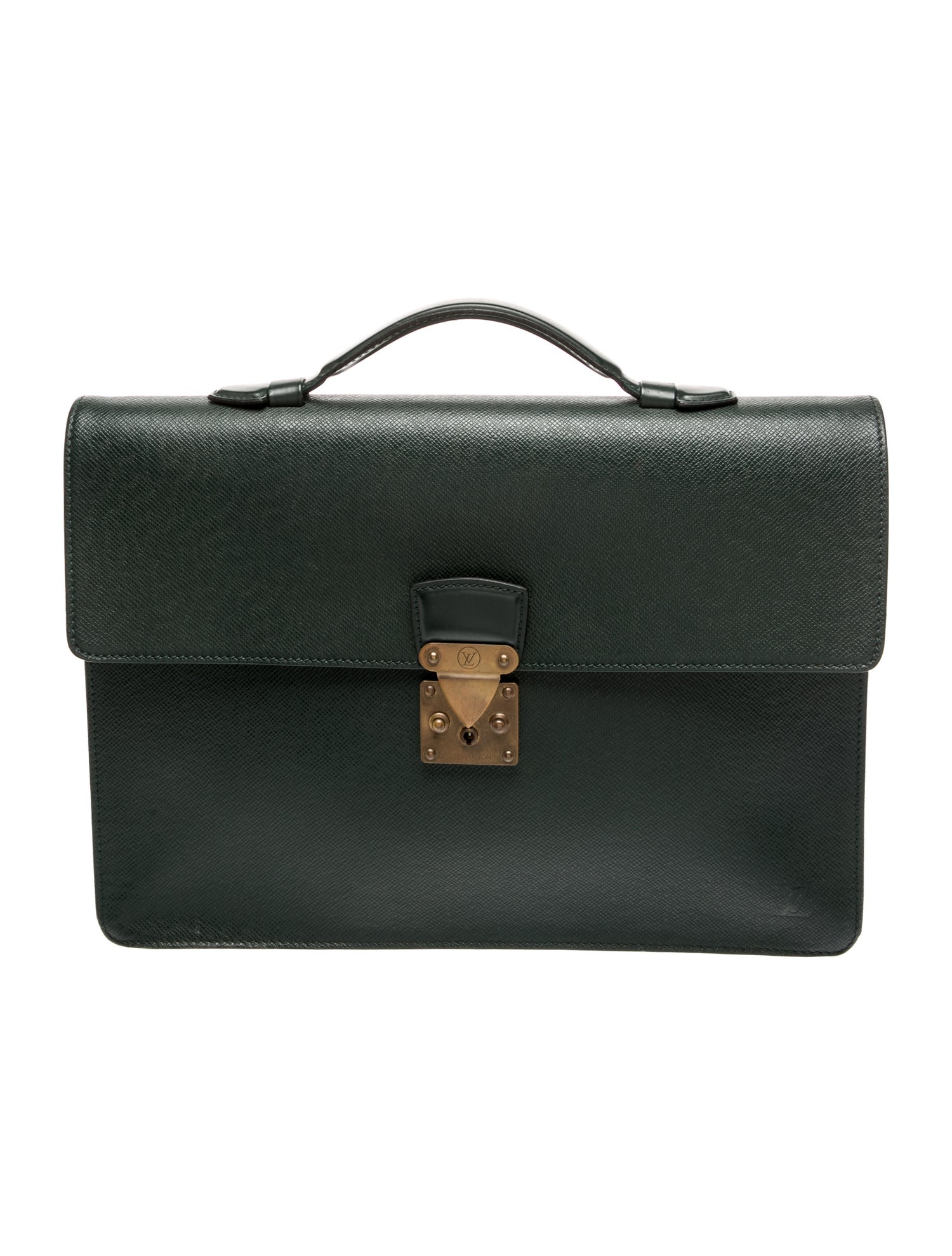 Louis Vuitton Taiga Leather Briefcase