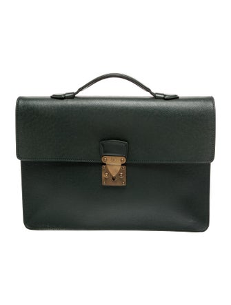 Louis Vuitton Taiga Leather Briefcase
