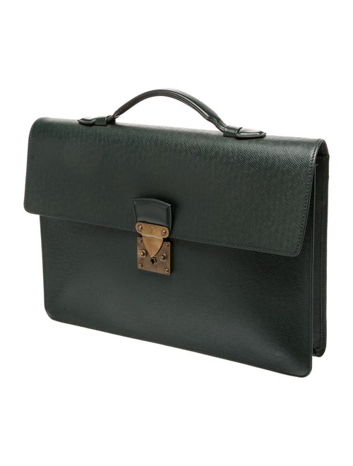Louis Vuitton Taiga Leather Briefcase