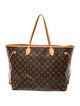 Louis Vuitton LV Monogram Neverfull w/Pouch GM