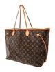 Louis Vuitton LV Monogram Neverfull w/Pouch GM